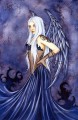 ángel azul fantasía